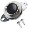 Vehicle Switch Button Track Waterproof Start Starter ABS Plastic + Metal