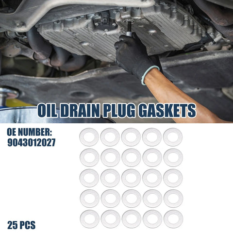 Toyota 4Runner 25pcs Oil Drain Plug Gaskets 12mm ID (1990–1994)