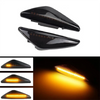 BMW X3 X5 X6 Smoked LED Fender Side Marker Lights (2004-2023)