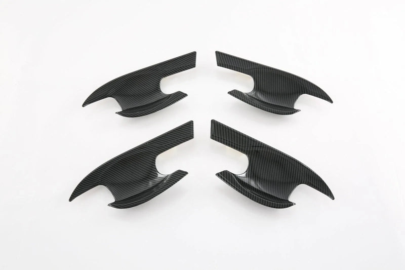 Honda Civic (2022-2023) 8 x PCS Carbon Fiber Look Door Handle Bowl Cover Trim