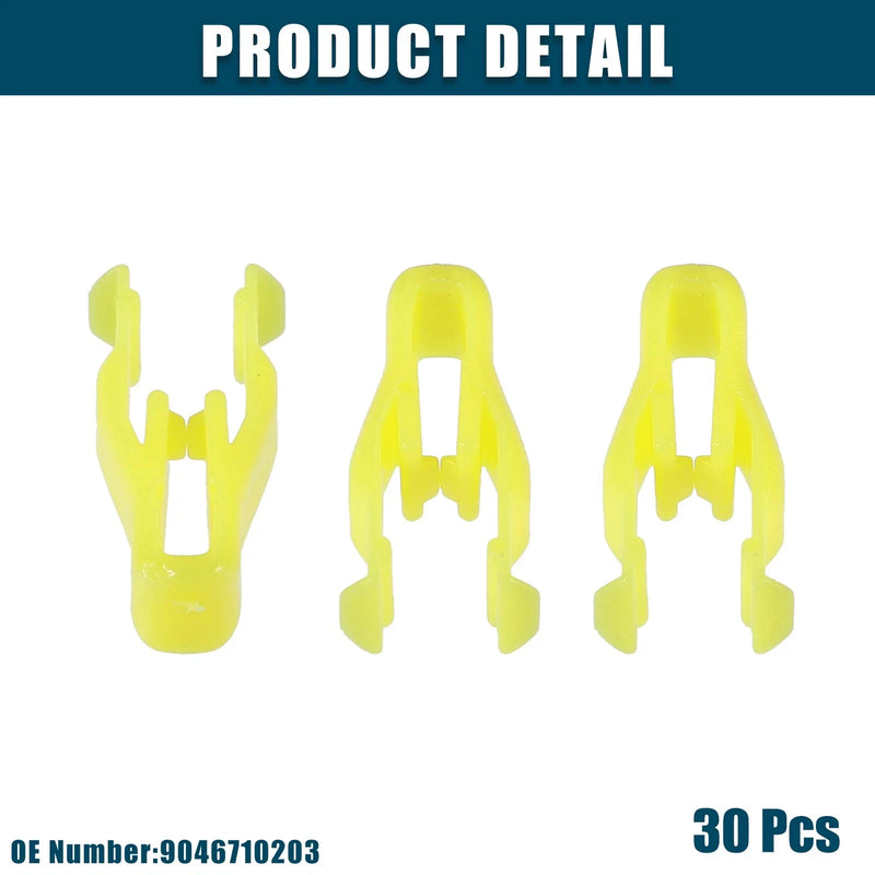 Toyota Lexus 30 x Yellow Interior Retainer Fastener Clips