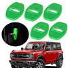 Ford Bronco, F-150 Green Door Lock Cover Trim (2021-2022)