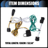 Jeep Wrangler Electrical Trailer Tow Harness Connector (1998-2006)