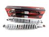Suzuki DR400 400mm White/Chrome Rear Shock Absorbers