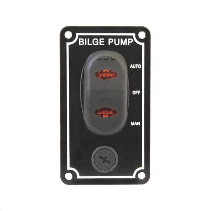 Boats Bilge Pump Switch Panel Vertical Marine Control