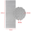 Car Bumper Hood Vent Grille 100x33cm - AU Ship Hexagonal Mesh Cover