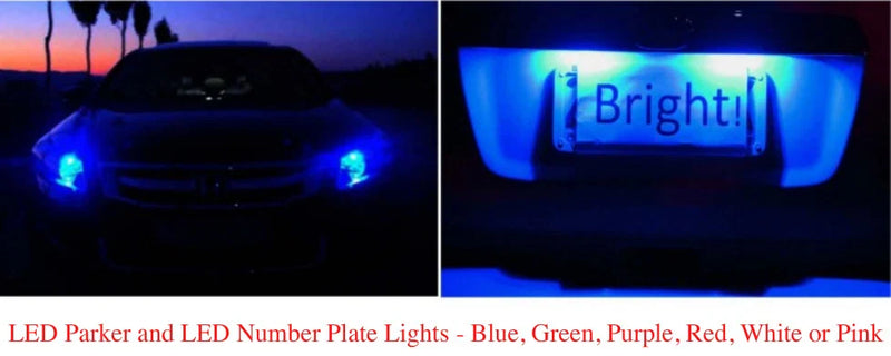 Toyota Aurion AT-X ZR6 SX6 LED Parker & Number Plate Lights (2006-2012)
