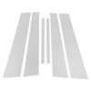 Acura TL (2004-2008) Silver Tone 6 Pcs Door Pillar Window Trim