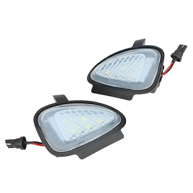 VW Golf MK6 CAN-bus White LED Under Side Mirror Puddle Lights (2009-2013)