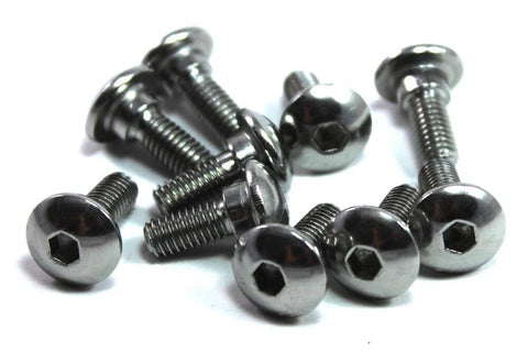 Suzuki 2 x m6 X 16mm Edelstahl Verkleidung Schrauben mit 4mm Schulter