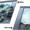 Honda Civic (2006-2011) 6pcs Black Door Trim Cover Kit