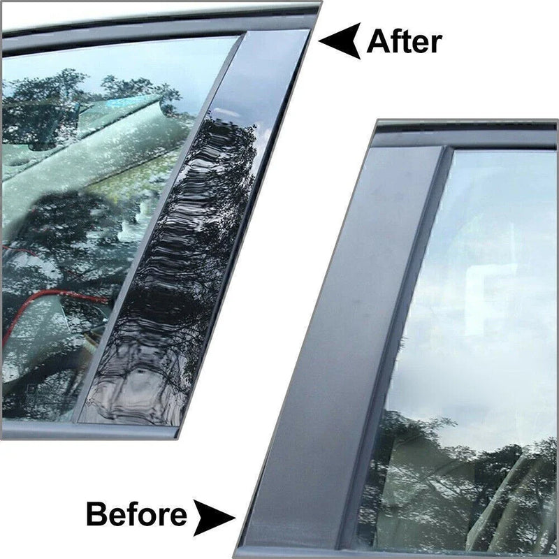 Honda Civic (2006-2011) 6pcs Black Door Trim Cover Kit