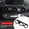Nissan Sentra Carbon ABS Center Air Vent Outlet Cover (2020-2022)