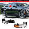 Cadillac CT5 CT6 ATS Black Dynamic LED Side/Wing Mirror Signal Lights