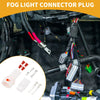 Yamaha Fog Light Connector Plug 2 x Male Female Wire Terminal