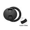 Boat Marine Inspection Black 6 Inch Round Deck Plate Hatch