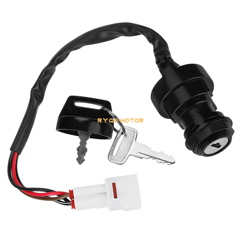 Yamaha Big Bear 400 YFM400 4x4 2x4 ATV Ignition Key Switch (2000–2001)