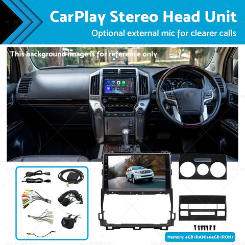 Toyota Prado (2002-2009) Android 13 GPS 4+64G CarPlay Stereo Head Unit