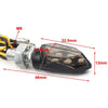 Motorcycle - Amber 4 x Mini 12V LED Turn Signal Lights