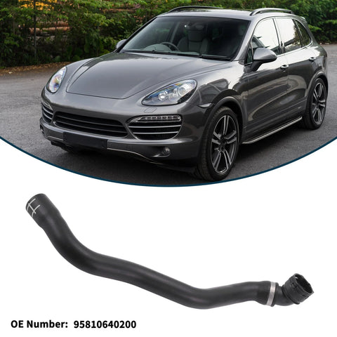 Porsche Cayenne 4.8L 2011-2018 Rubber Downpipe Radiator Hose