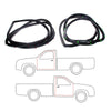 Mitsubishi Triton Forte L200 Door Weatherstrip Rubber x2