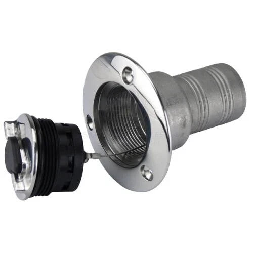 Various Boats Deck Filler Water 30° Angled 316 Stainless 38mm Lockable