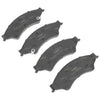 Ford Ranger PX 2x 302mm Slotted Dimpled Disc Rotors + Pads (2011-2019)