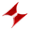 Hyundai Veloster JS Carbon Fiber Red Water Cup Holder Cover Trim (2019-2023)