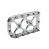Harley Softail Touring Electra Road Glide CNC Silver Brake Pedal Pad