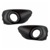 Jeep Compass (2011-2017)  Pieces Front Bumper Fog Light Bezels