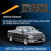 A/C Heater Climate Control Module Panel Ram 1500 2500 3500 Pickup (2006-2008)