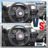 Jeep Wrangler Compass Pink Steering Wheel Cap Trim Ring (2007-2023)
