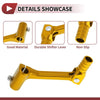 Bosuer Cheetah Gold Tone Shifter Lever / Folding / Gear Shifter Lever