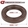 Hyundai Excel Scoupe Front Crankshaft Oil Seal (1990-1994)