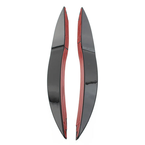 VW Golf 6 MK6 Glossy Black Front Bumper Side Air Vent Trim (2008-2013)