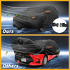 Toyota Yaris Black Waterproof All Weather Car Cover (210D-PU)