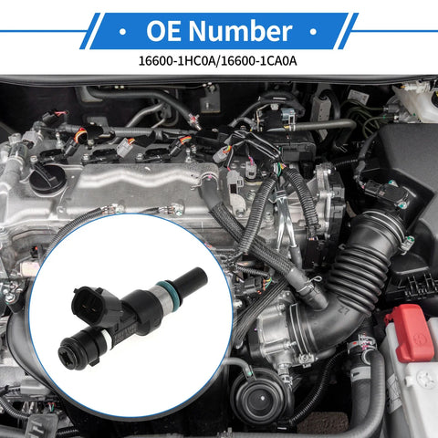 NISSAN Note Hatchback E12 1.2 (2013) Black Fuel Injector 1 Pc