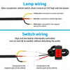 Car Driving Fog Lamp Yellow White LED Motorcycle Headlight Spot Lights (12-24V)