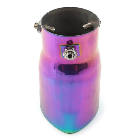 Car Tail Muffler Stainless Steel Heart Shaped Exhaust Tip