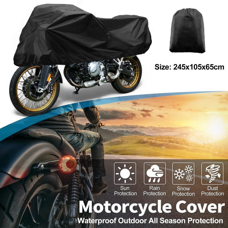 Motorcycle Motorcycle Cover / 96.46x41.34x25.59 / Waterproof Half Cover