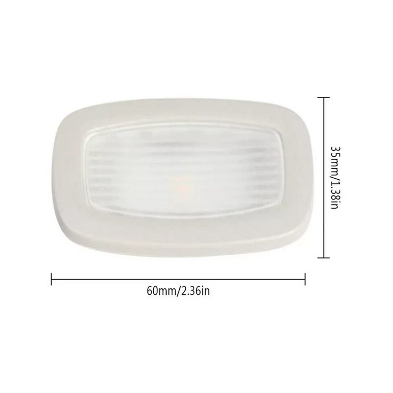 Benz W205 W213 W253 W222 Gray Make-Up Mirror Lamp (2015-2023)