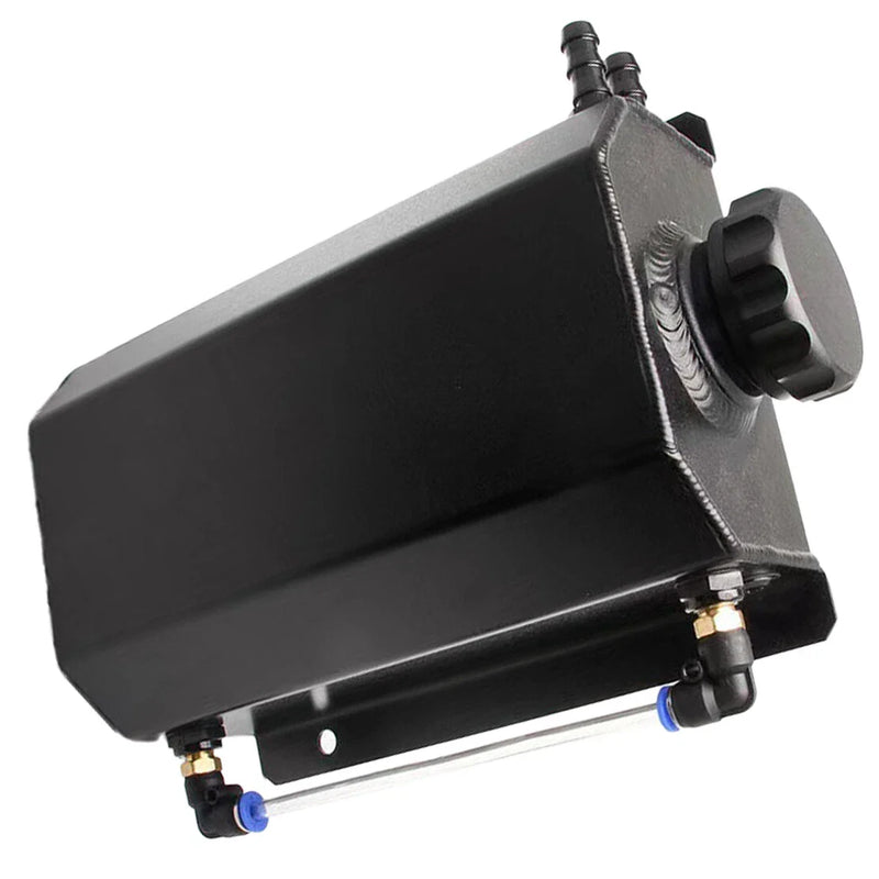 Car 2L Aluminum Alloy Radiator Overflow Reservoir Tank