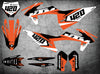 KTM SXF 250 450 Graphics Decal Kit (2019-2021)