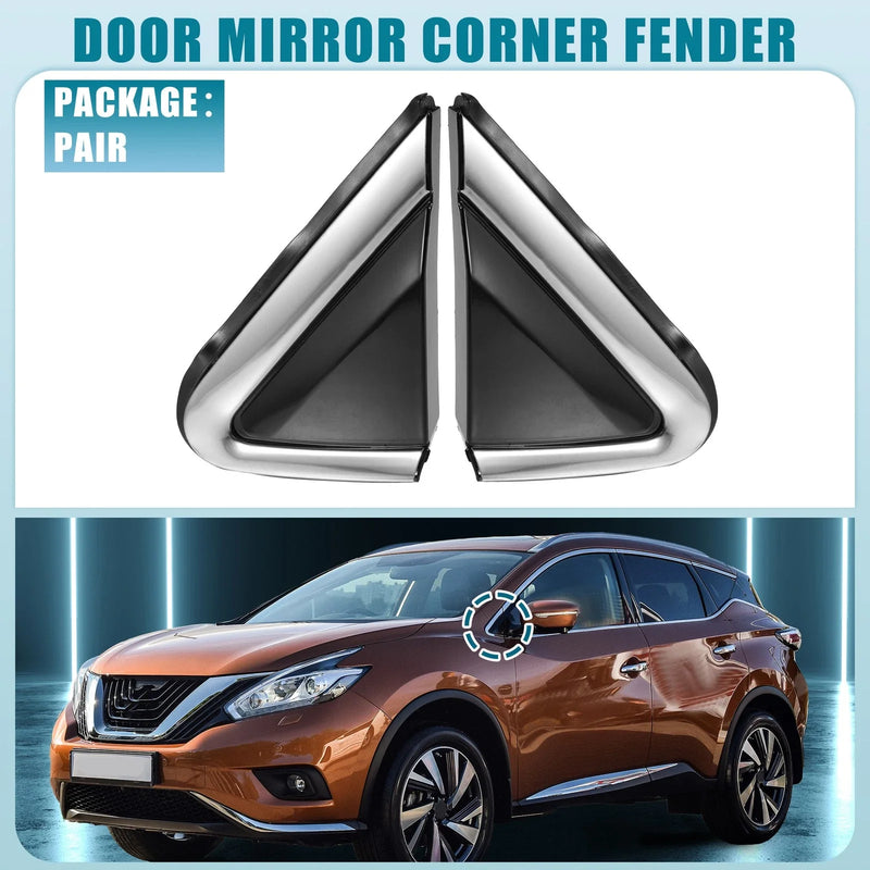 Nissan Murano Pair Door Mirror Corner Fender (2015-2018)