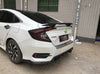 Honda Civic Sedan 2016-2021 Glossy Black Universal Spoiler Wing