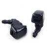 Ford F250 (2008-2010) Black 2 x Windshield Wiper Water Washer Nozzles