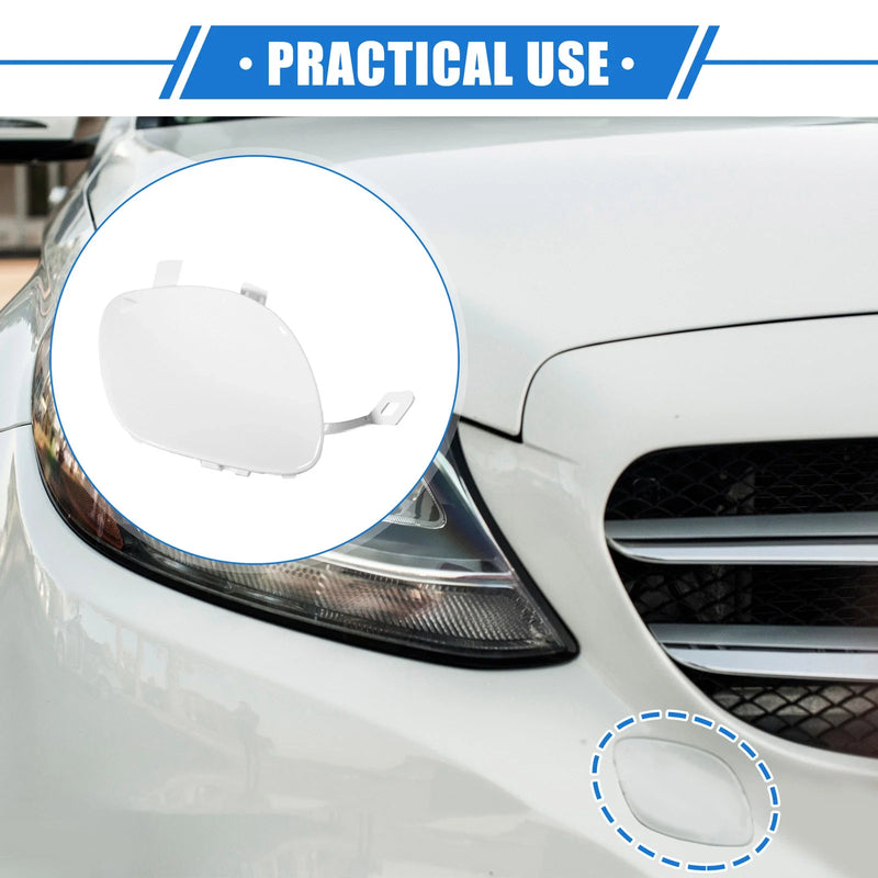 Mercedes-Benz E450 Front Bumper Tow Hook Eye Hole Cover (2019-2020)