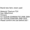 Suzuki GSXR 600 750 1000 6pcs M6 x 21mm Brake Disc Bolts (2008-2010)