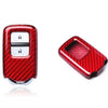 2015+ Honda Civic / Accord Red Carbon Fiber Key Shell Cover (2015-2023)