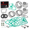 Kawasaki Mule Engine Top End Rebuild Kit Piston Gasket (1998–2007)